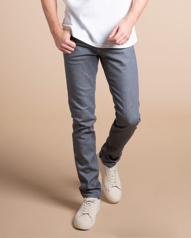 Jeans homme gris coupe droite - made in France - Dao