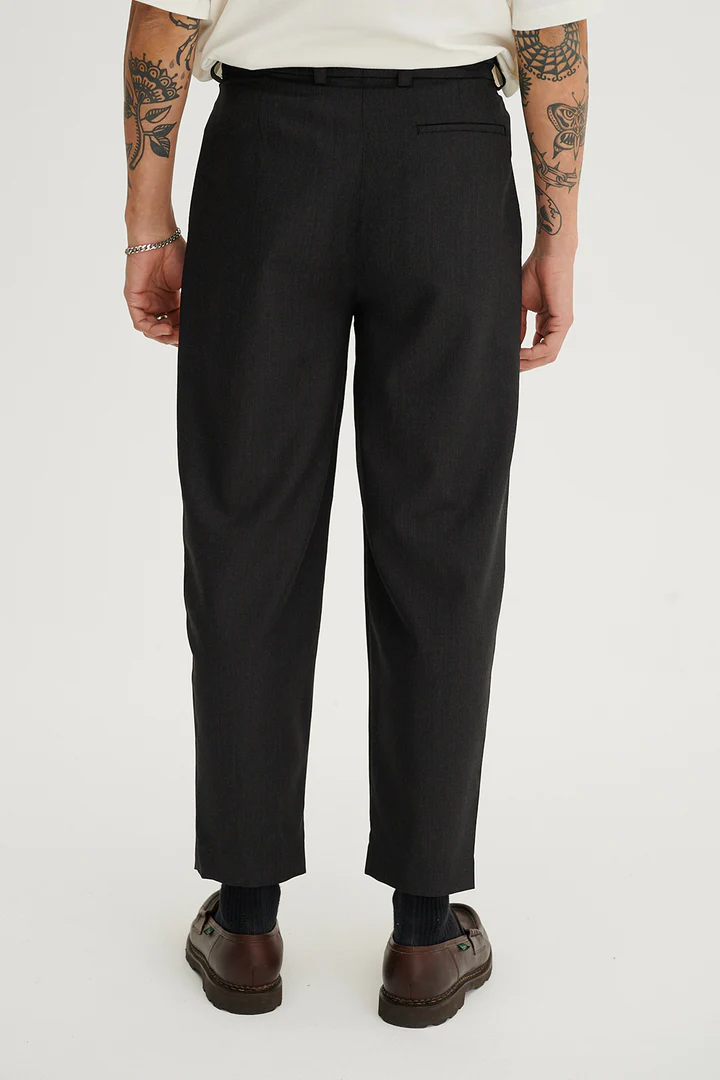 Pantalon Côme - Laine Anthracite